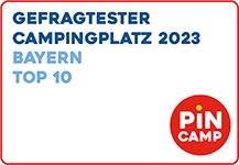 Beliebtester Campingplatz 2022 - Bayern Top Ten